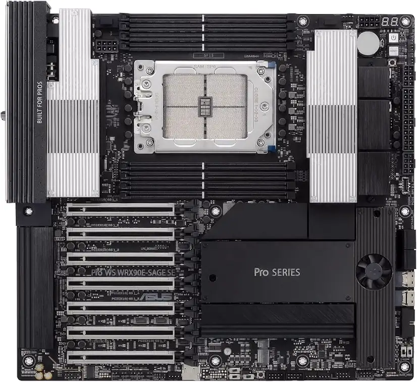 Montaje Placa Base ASUS PRO WS W890-SAGE-SE Madrid Reparar PC Madrid - Montaje Placa Base ASUS PRO WS W890-SAGE-SE Madrid